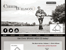 Tablet Screenshot of chriswilson.us